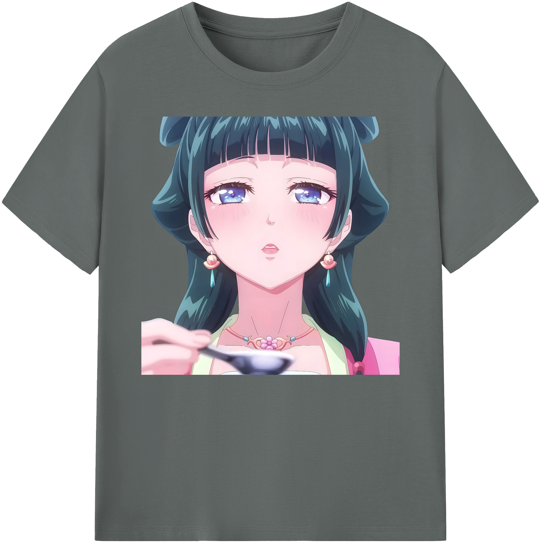 （画像用） 薬屋のひとりごと The Apothecary Diaries 綿100％ メンズ半袖Tシャツ｜肌触りやわらか＆通気性